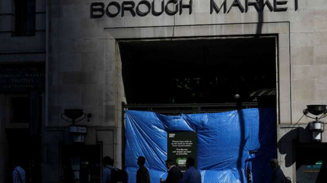Borough Market, salah satu lokasi penyerangan teroris di London