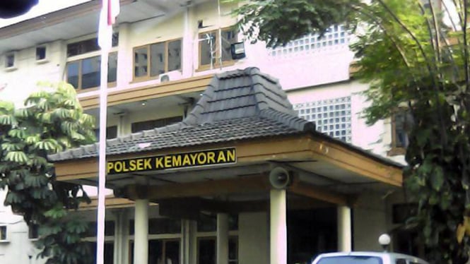 Markas Polsek Kemayoran, Jakarta Pusat.