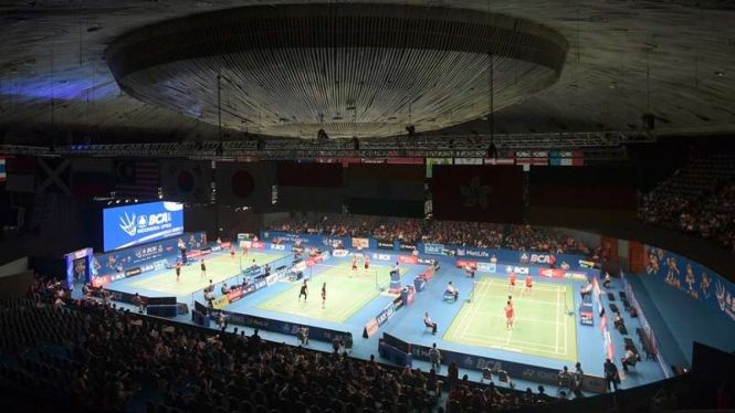 Ajang Indonesia Open yang digelar di Jakarta Convention Center