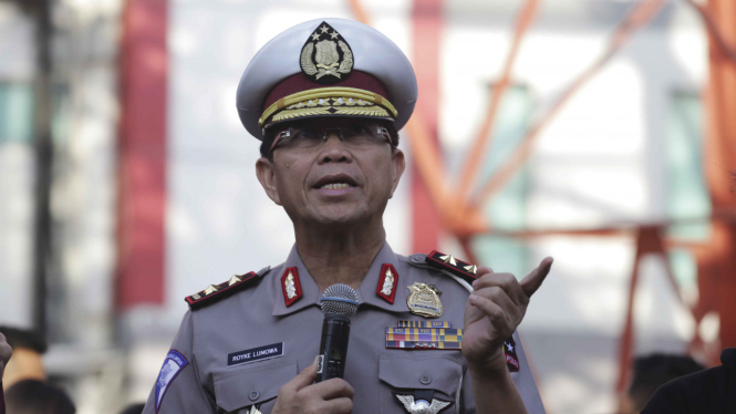Kepala Korps Lalu Lintas Polri Inspektur Jenderal Polisi Royke Lumowa.