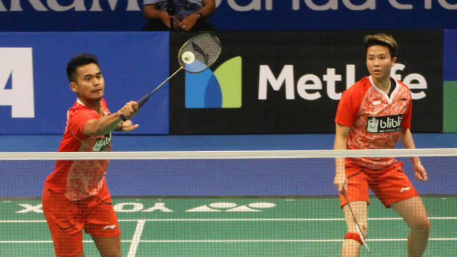 Ganda campuran Indonesia, Tontowi Ahmad/Liliyana Natsir.