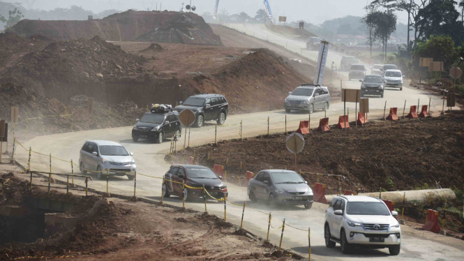 Ilustrasi jalan Tol fungsional.