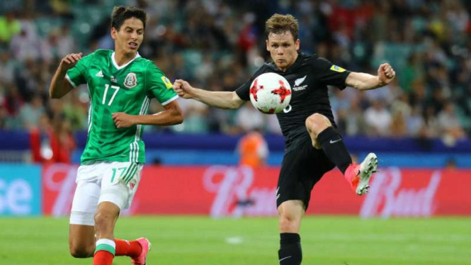 Duel Meksiko vs Selandia Baru