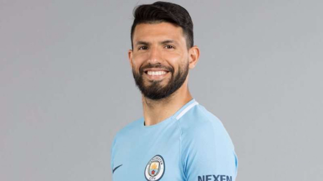 Penyerang Manchester City, Sergio Aguero