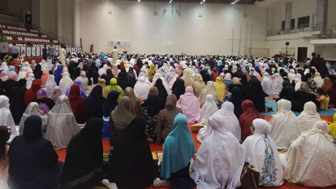 Salat Idul Fitri di Qatar