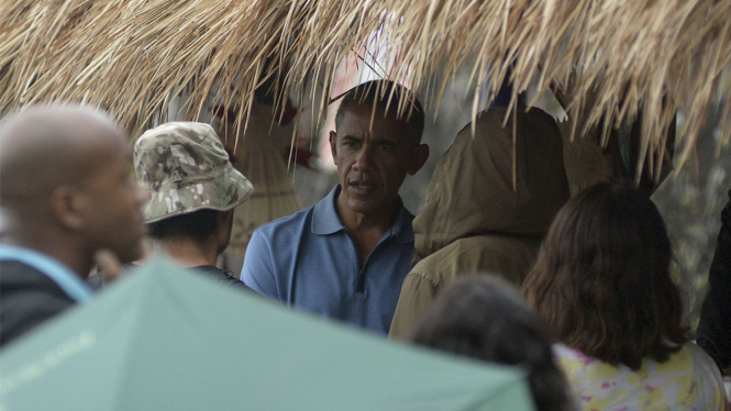 Intip Liburan Obama dan Keluarga di Bali