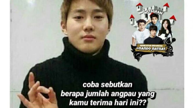 Meme Kocak Lebaran Artis Korea VIVA