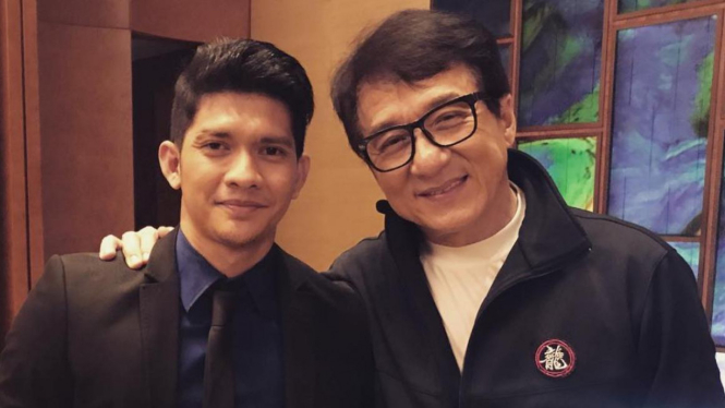 Iko Uwais dan Jackie Chan