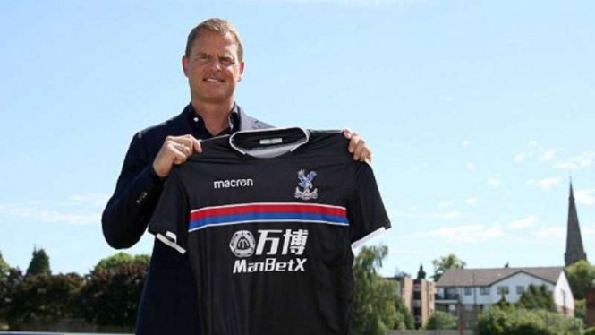 Frank De Boer, manajer Crystal Palace