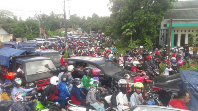Kemacetan di Anyer, Banten