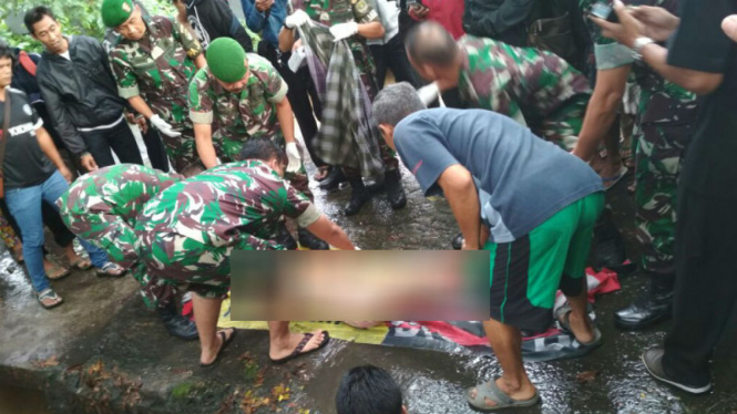 Penemuan jasad wanita di depan Markas TNI