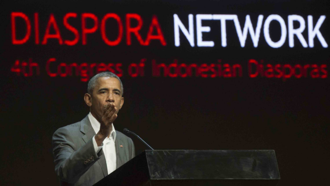 Obama Hadiri Kongres Diaspora Indonesia