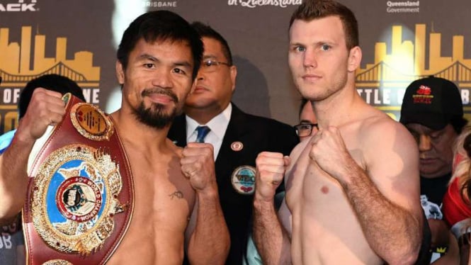 Duel Manny Pacquiao vs Jeff Horn