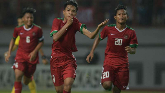 Para pemain Timnas Indonesia U-16