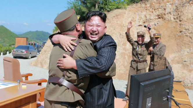 Girangnya Presiden Korea Utara usai uji coba rudal balistik antarbenua