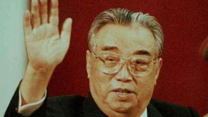 Pemimpin legendaris Korea Utara, Kim Il Sung.