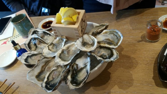 Menu Seafood di Restoran Jepang, Hokaido Izakaya Jakarta