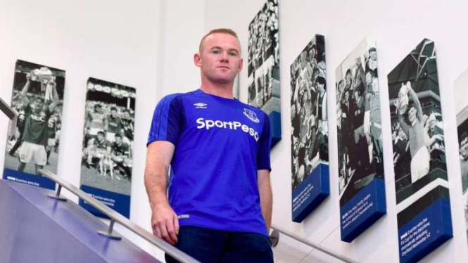Wayne Rooney resmi kembali ke Everton