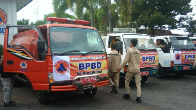 BPBD Gunungkidul kirim air bersih ke daerah yang kekeringan