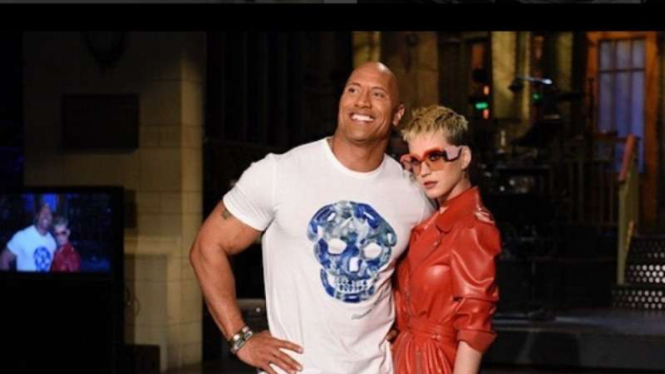 Dwayne Johnson 'The Rock' dan Katy Perry