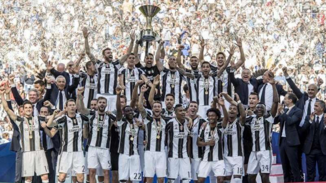 Juventus juara Serie A 2016/2017