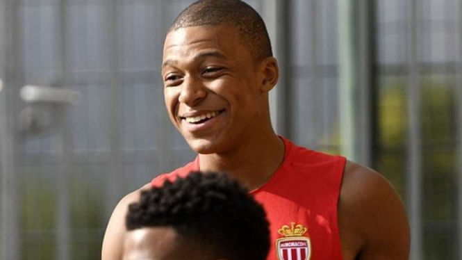 Kylian Mbappe, pemain muda AS Monaco