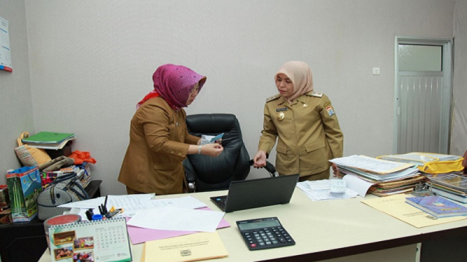 Sidak Wakil Wali Kota Palembang di Dinas Dukcapil Kota Palembang