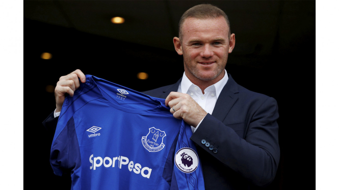 Wayne Rooney kembali ke Everton