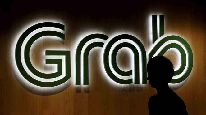 Suasana kantor Grab di Singapura.