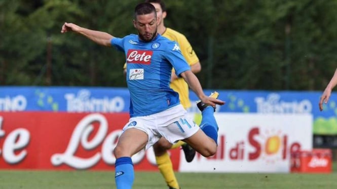 Penyerang Napoli, Dries Mertens