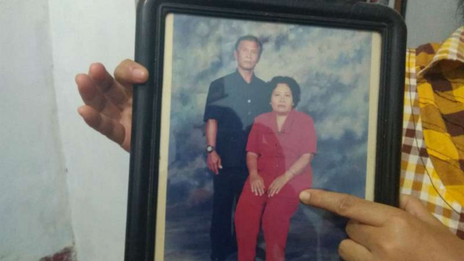 Markami, orangtua Eni yang menjadi korban meninggal di Probolinggo, Jawa Timur.