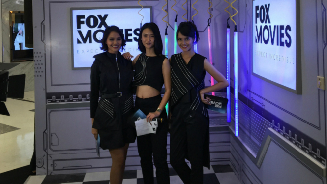 3 kontestan Asia's Next Top Model dari Indonesia, Clara Tan, Veronika, Valerie.