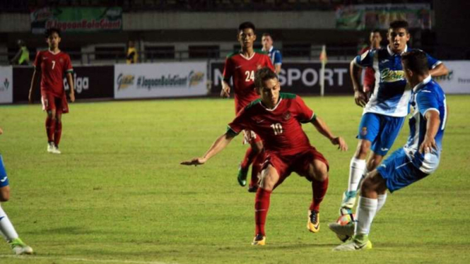 Pertandingan Timnas Indonesia U-19 vs Espanyol