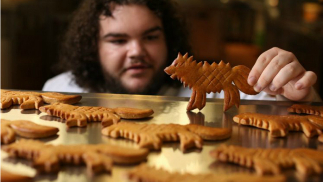 Kue terinspirasi dari serial TV Game of Thrones.