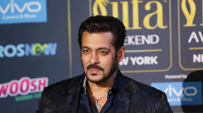 Salman Khan dalam acara International Indian Film Academy (IIFA) Awards