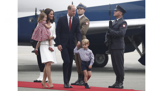 Pangeran Williams ajak Keluarga ke Polandia