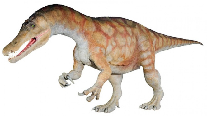 Ilustrasi dinosaurus Baryonyx walkeri