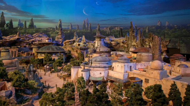 Taman hiburan Star Wars pertama di dunia.