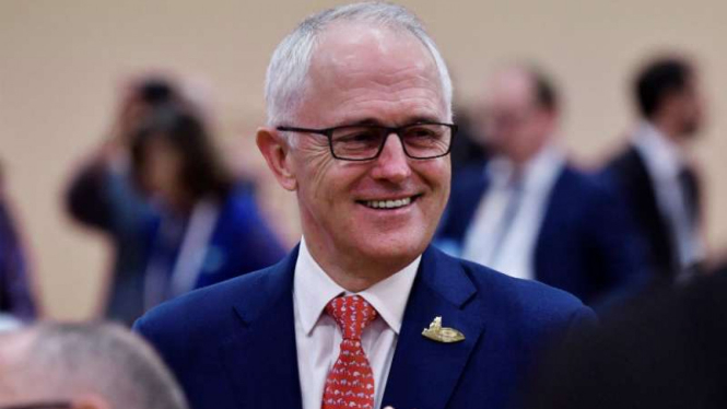 PM Malcolm Turnbull di KTT G-20