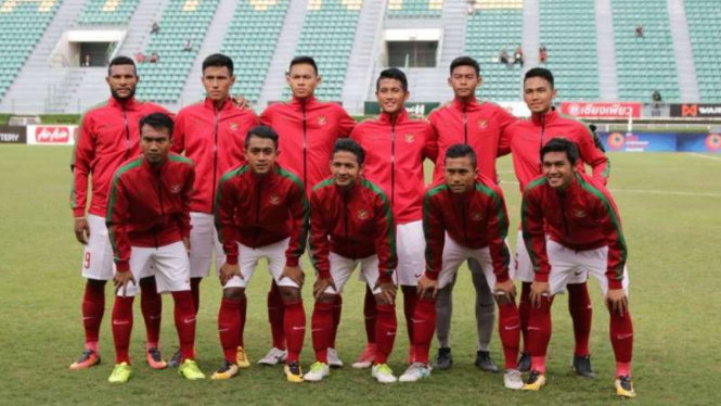 Skuat Timnas Indonesia U-22 di kualifikasi Piala Asia U-23 2018
