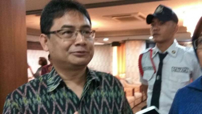Direktur Pusat Teknologi Farmasi dan Medika BPPT, Imam Paryanto, di Jakarta pada Rabu, 19 Juli 2017.