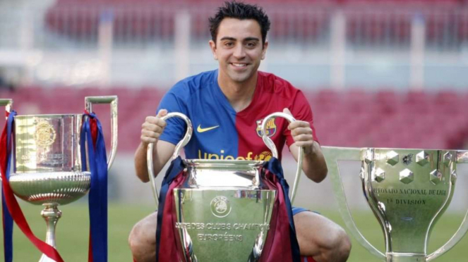 Mantan bintang Barcelona, Xavi Hernandez
