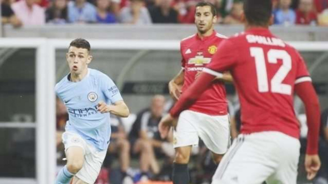 Duel International Champions Cup, MU vs ManCity