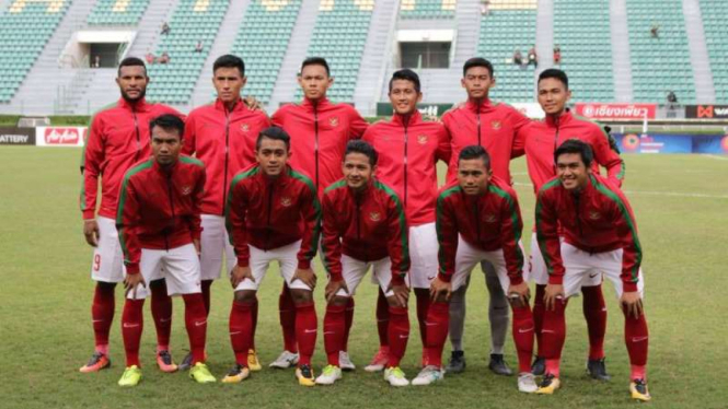 Skuat Timnas Indonesia U-22 di kualifikasi Piala Asia 2018