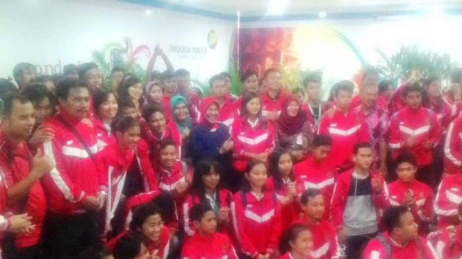 Kontingen Indonesia di ASEAN School Games (ASG)  Singapura 2017.