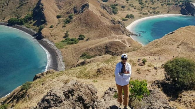 Menteri Keuangan Sri Mulyani di Labuan Bajo.