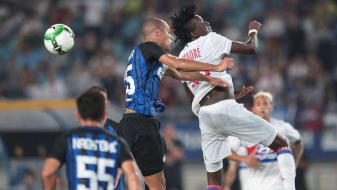 Pertandingan Inter Milan vs Lyon di International Championship Cup 2017