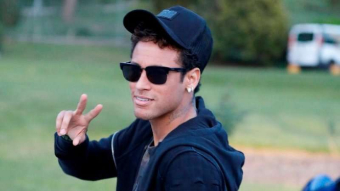 Penyerang anyar PSG, Neymar Jr.