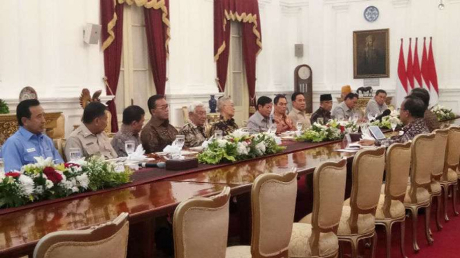Purnawirawan TNI-Polri bertemu Presiden Joko Widodo