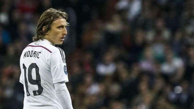 Luka Modric, gelandang Real Madrid